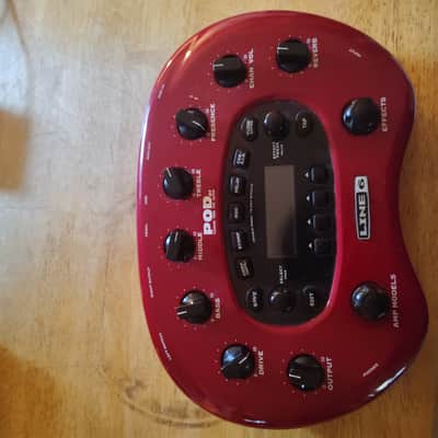 Line 6 POD xt Multi-Effect and Amp Modeler 2002 - 2006 - Red image 2