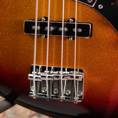 Fender Limited Edition Player II Jazz Bass, Rosewood Fingerboard - Sparkle 3-Color Sunburst - Demo image 9