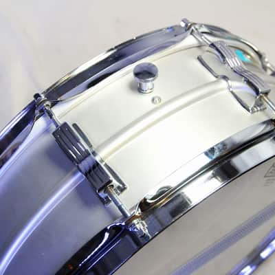 LUDWIG L-404 70s Acrolite S/N 1356323 14x5 Radick 1970s Acrolite Snare Drum [1356323] (07/27) image 8