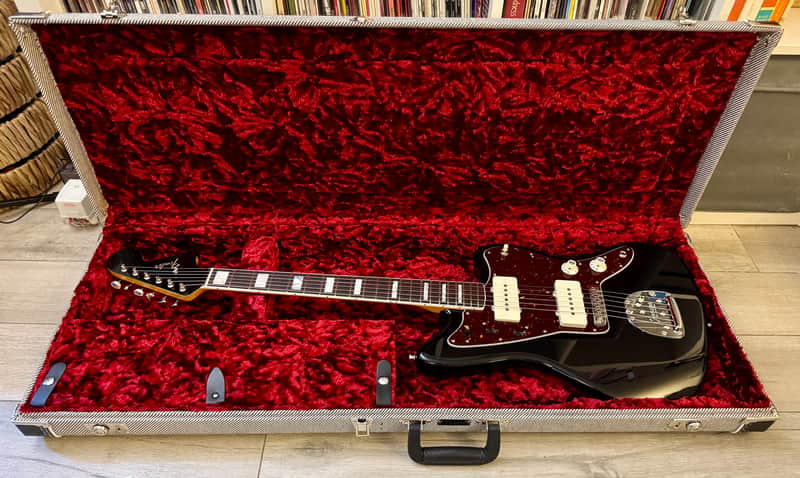 2025 Fender FSR American Vintage II '66 Jazzmaster Black Tortoise Shell 9.5" Custom Shop Pickups UPGRADES USA Original Dealer Exclusive DE image 1