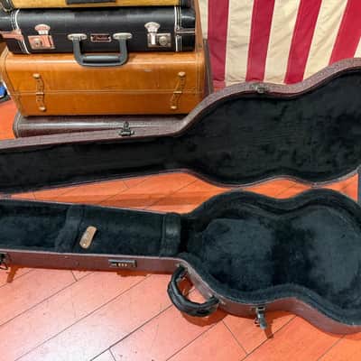 ~1990 Gibson Hardshell SG Case Faux Snake Skin image 6