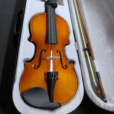 2000's Student Line 4/4 Violin Outfit with Bow and Custom Case image 2