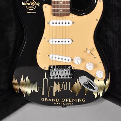 2022 Squier Affinity Series Stratocaster x Hard Rock Cafe NYC W/OHSC image 2