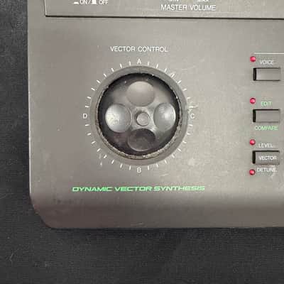 Vintage Yamaha TG33 Tone Generator Made in Japan 1990 - Black with AC Adapter and Manual image 3