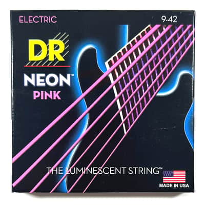 DR Strings Guitar Strings 5-Pack Electric Neon Pink 10-46 Medium Bild 2