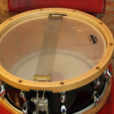 Yamaha MSD14AF Anton Fig Signature 14x6" Maple Snare Drum 2000s - Black image 12
