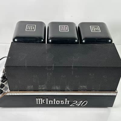 Vintage McIntosh MC240 Tube Power Amplifier image 2