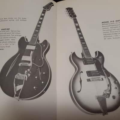 Pan Aria Catalog 1971 Aria Guitars Japan Bild 2