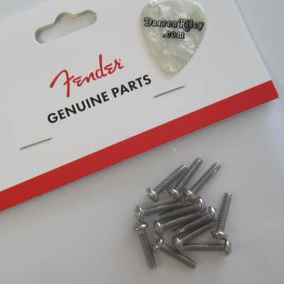 Fender Pickup / Switch Screws Chrome 0994925000 image 1
