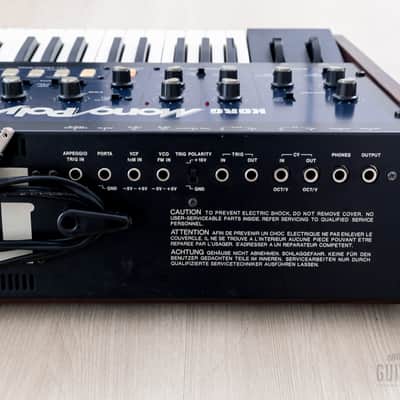 1980s Korg Mono/Poly MP-4 Vintage Analog Synthesizer, Serviced image 10