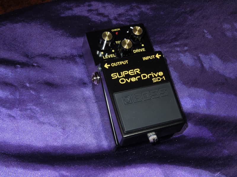 Boss SD-1-4A 40th Anniversary Limited Edition Super OverDrive Pedal w/ Box