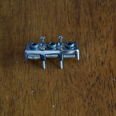 Fender System One Tremelo System 1984-87 Chrome (Solid) image 2