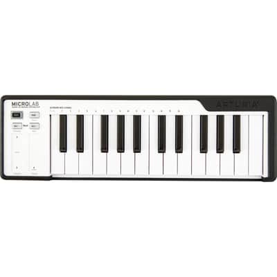 Arturia MicroLab Compact USB-MIDI Controller, Black