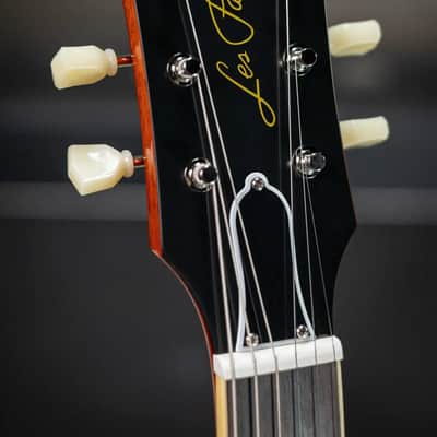 Epiphone 1959 Les Paul Standard Reissue Electric Guitar - Deep Cherry Sunburst with Hardshell Case image 6