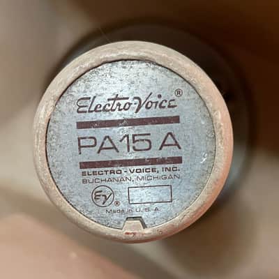 Vintage Electro-Voice PA15A Horn Speaker - 1960’s Made In USA image 1