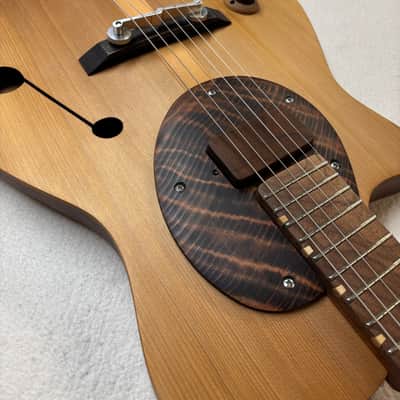 Lefty Malinoski Hobo #485 Luthier Built Super Thin Hollow Archtop Jazz-bo image 8