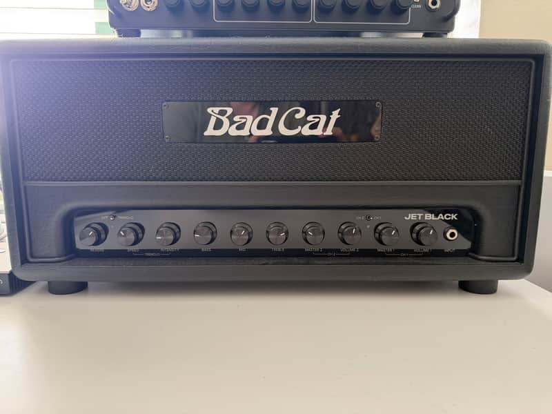 Bad Cat Jet Black 2-Channel 38-Watt Guitar Amp Head 2023 - Present - Black image 1