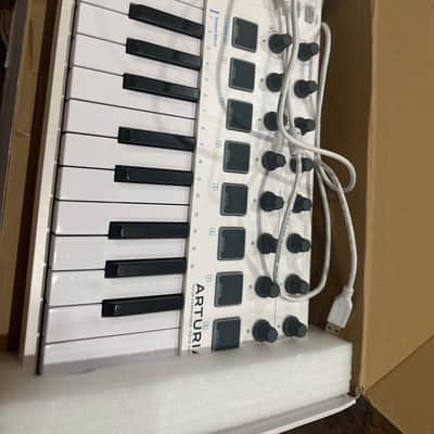 Arturia MiniLab MkII 25-Key MIDI Controller 2017 - Present - White image 6