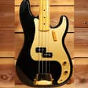 FENDER Classic Series 50s Lacquer Precision Bass Black/Gold NITRO! Upgrade 11934