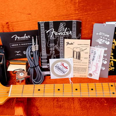 2007 Fender American Vintage 1957 Commemorative Mary Kaye Stratocaster Blonde w/ Case, Hangtags image 21