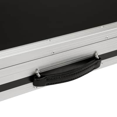Fender CEO Flight Case with Wheels Black/Silver image 2