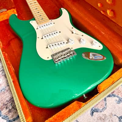 2005 Fender Stratocaster "CANDY GREEN" Eric Clapton Signature Model + OHSC image 4