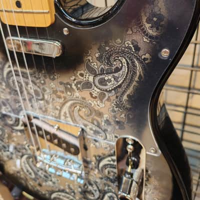 *NEW IN BOX* 2025 Fender Japan Limited Edition Telecaster Black Paisley MIJ image 3