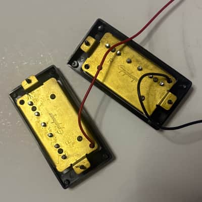 Epiphone Vintage 90s Les Paul sg Humbucker set black image 5