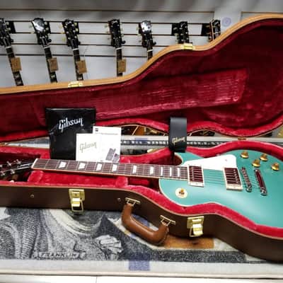 2023 Gibson Les Paul Standard Inverness Green No Fret Wear! (221) image 6
