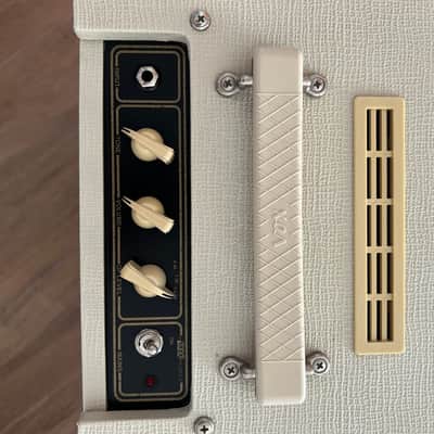 Vox AC4TVH Head + V112TV 1x12 Matching Cab – Cream (2010, Early Production) image 2