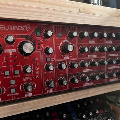 Behringer Neutron Paraphonic Analog and Semi-Modular Synthesizer 2018 - Present - Red