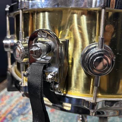 DW - 6.5x14" Collector's Series Brass Snare Drum 2005–2007 image 7
