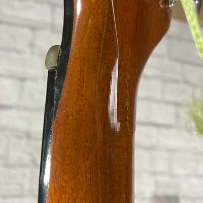 Vintage 70s El Degas Recording MIJ Walnut Electric Guitar project AS-IS image 12