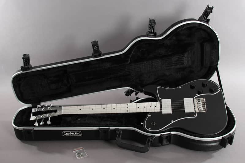 2019 EGC Electrical Guitar Company TT2 All Aluminum Matt Black ~Big Box Travis Bean Humbuckers~ image 1