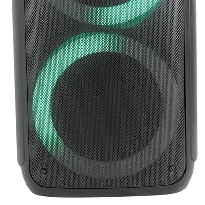 Rockville ROCK PARTY Dual 8" Wireless Rechargeable Karaoke Machine System w/Mic image 4