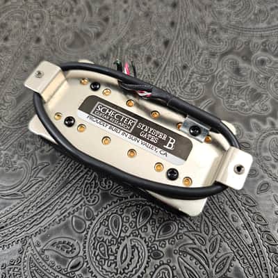Schecter USA Custom Shop "Synyster Gates" Open Coil Humbucker Pickup SET in Black w/ Gold Hex Poles! Bridge & Neck "Synbuckers", A7X, Avenged Sevenfold, Avenger (SKU: 1A78) image 4