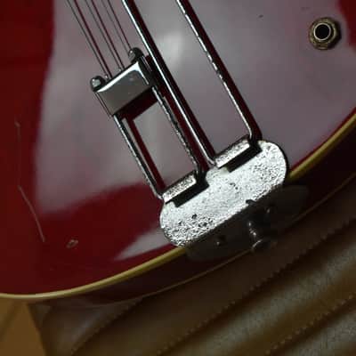 1987 Epiphone Japan Riviera Wine Red, Terada Factory Made, MIJ, RARE, Oasis, Noel Gallagher image 14