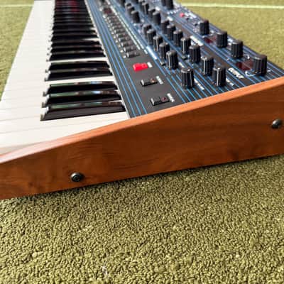 Sequential OB-6 49-Key 6-Voice Polyphonic Synthesizer 2018 - Present - Black with Wood Sides image 5