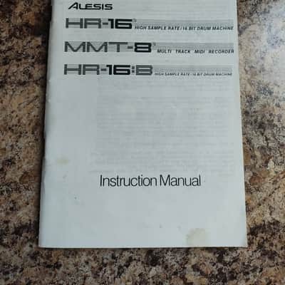 Alesis HR-16 MMT-8 HR-16:B 90's