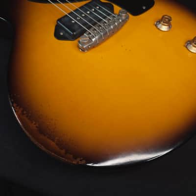Immagine Eastman SB55/V-SB Single Cut Varnish Electric Guitar with Case 7240 - 11