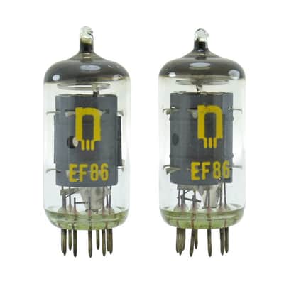 Par Tubos EF86 RFT NOS con Prueba de Emisión image 3