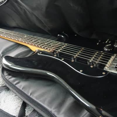 Greco Super Power HSS Strat Style MIJ Electric Guitar Black 1980s Japan image 24