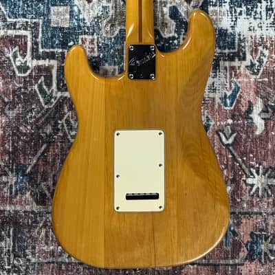 1989 Fender Stratocaster Plus Deluxe Vintage Made In USA Natural Electric Guitar W/ Original Hardshell Case! image 8