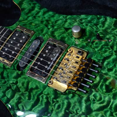 Brian Moore USA MC-1 Double Cutaway Emerald Green 1990's image 2