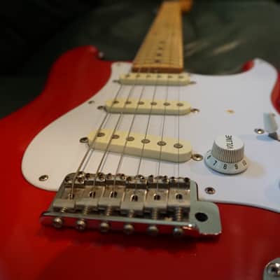 1988 Red Fender Stratocaster H series Made in Japan MIJ image 10