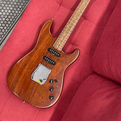 Easy E S-Style SSS Parts Guitar - Mahogany image 1