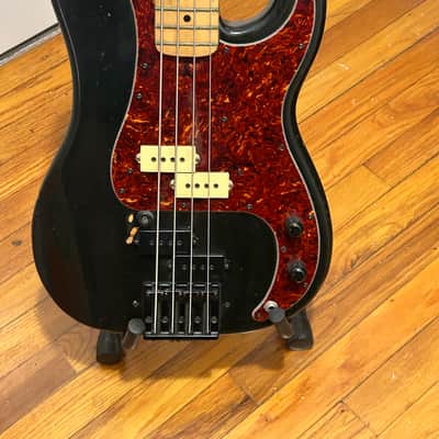 1974 Black Fender Precision Bass Guitar image 1