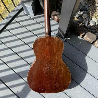 Gibson L-00 1933 - rare 1st year w/a Small Center Sunburst finish w/an Elevated Fingerboard ! image 4