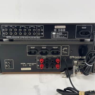 Sansui - C-77 & B-77 – Stereo Preamplifier / Power Amplifier Set - Serviced (B77 Repaired) image 9