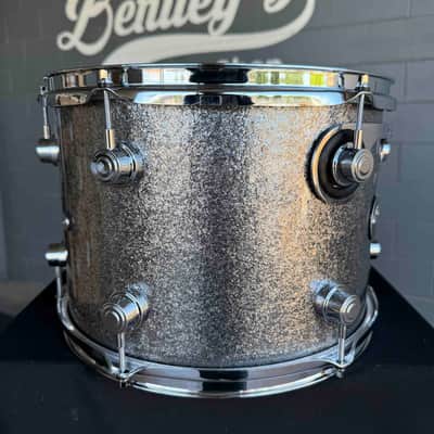 DW Performance Series 9x13 Rack Tom in Titanium Sparkle FinishPly (Rm 4) image 4